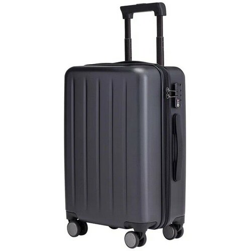 Чемодан NINETYGO, черный kipling чемодан ki5993p39 curiosity s small cabin size 4 wheeled hardshell luggage p39 black noir