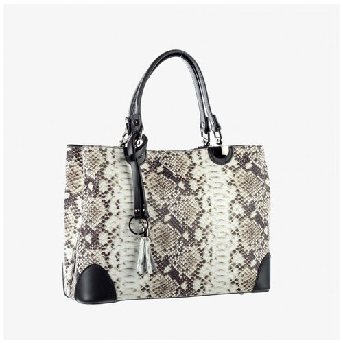 фото Сумка женская итальянская roberta firenze 527 pitone бежевая