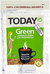 Кофе растворимый Today Green, пакет, 75 г