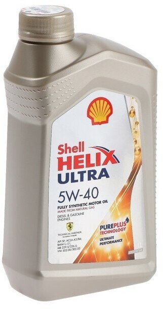 Shell 5w40 (1l) helix ultra_масло моторн!\acea a3/b3/b4, api sn+, bmw ll-01, mb 226.5, vw 502.00/505.00