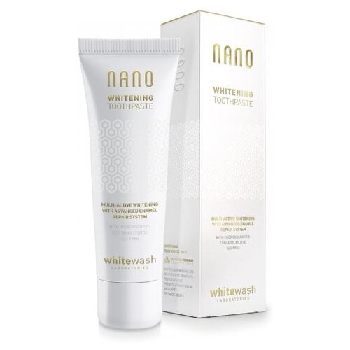 Отбеливающая зубная паста Nano WhiteWash Whitening Toothpaste