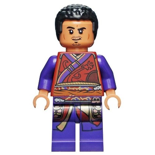 Минифигурка Лего Lego sh793 Wong - Dark Red Robe, Dark Purple Legs