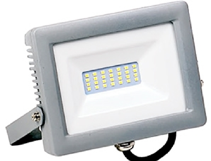 LPDO701-20-K03 Прожектор СДО 07-20 светодиодный серый IP65 IEK - фото №5