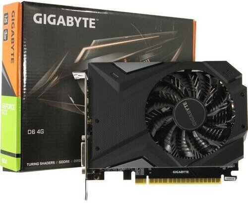 Видеокарта GIGABYTE GeForce GTX 1650 D6 OC 4G (GV-N1656D6-4GD) rev 10