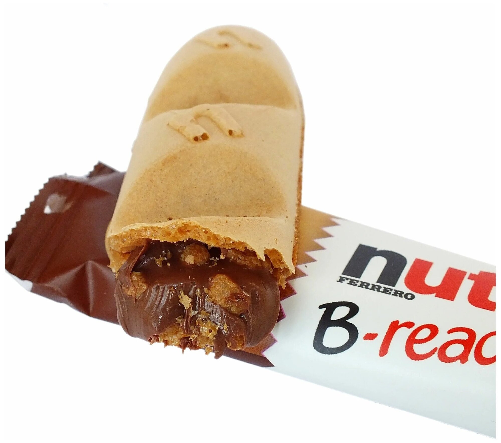 Бисквитные батончики Ferrero Nutella B-ready (Польша), 44 г - фотография № 3