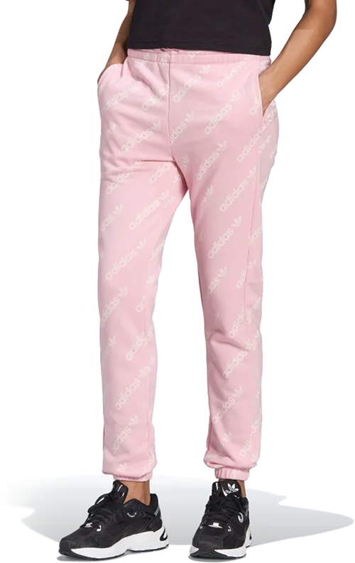 Брюки adidas, размер 28, розовый