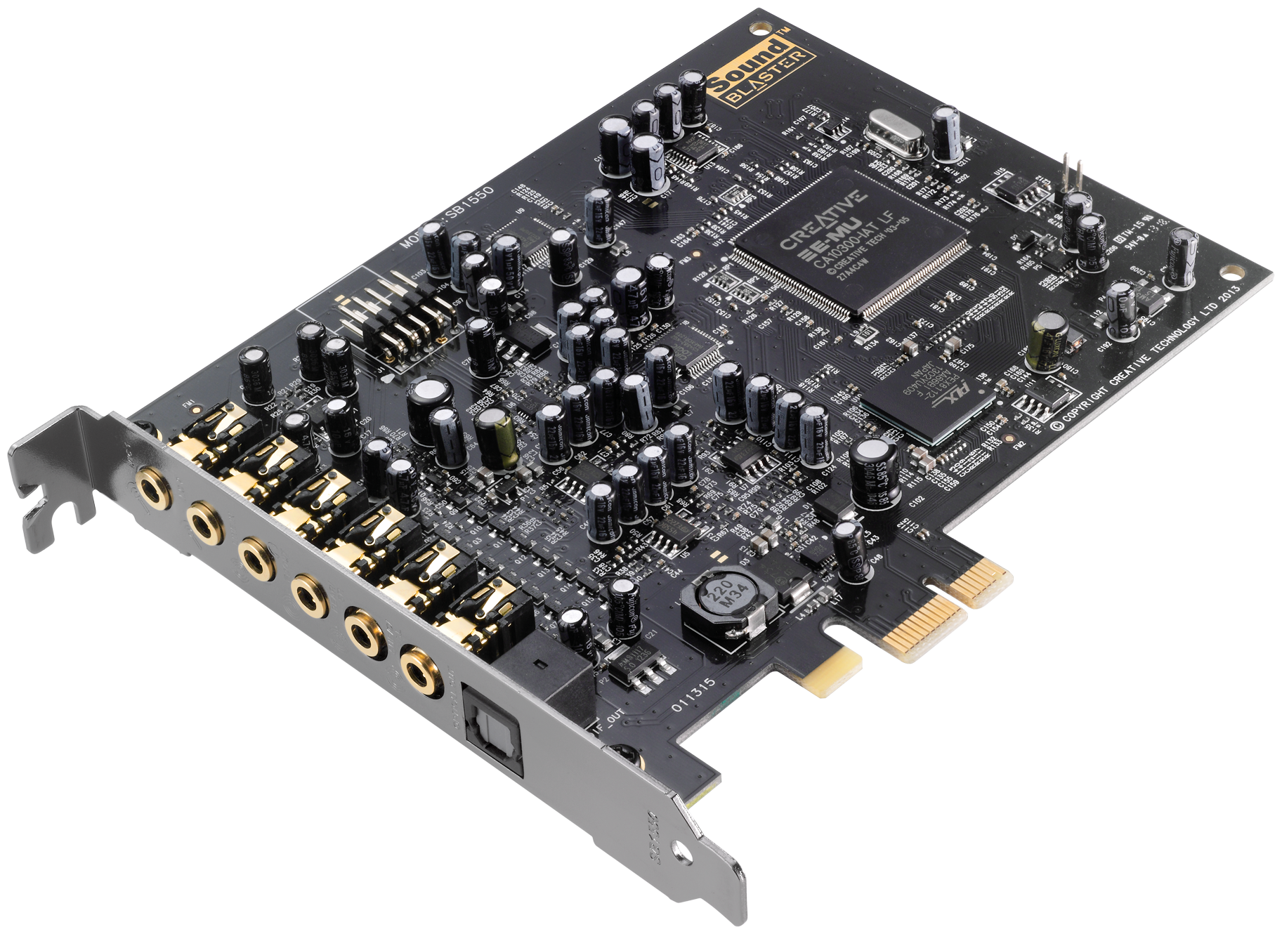 Creative Sound Blaster AUDIGY RX (PCI-eX) внутренняя звуковая карта