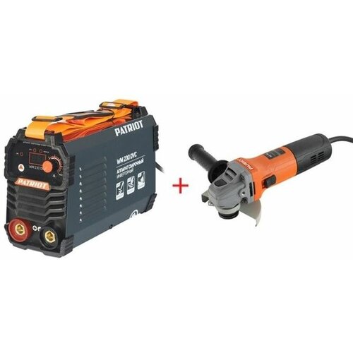 Набор сварочный инверторный PATRIOT WM230DVC MMA 605302024 УШМ 110301265 AG 116 - Диск 115 мм 1699000₽