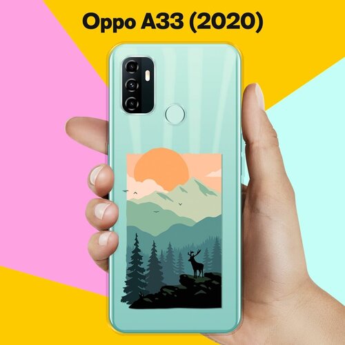 Силиконовый чехол на Oppo A33 (2020) Закат / для Оппо А33 (2020)