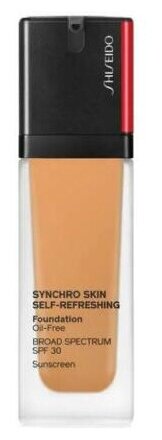 Shiseido Тональное средство Synchro Skin Устойчивое для свежего совершенного тона, SPF 30, 30 мл, оттенок: 410