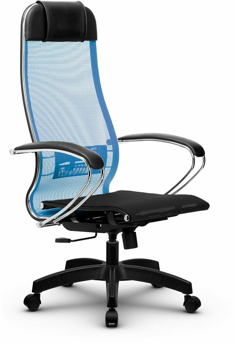 Компьютерное кресло МЕТТА-4(MPRU)/подл.131/осн.001 васильковый
