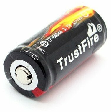 Аккумулятор TrustFire Li-Ion 16340 700 mAh 3.7V перезаряжаемый