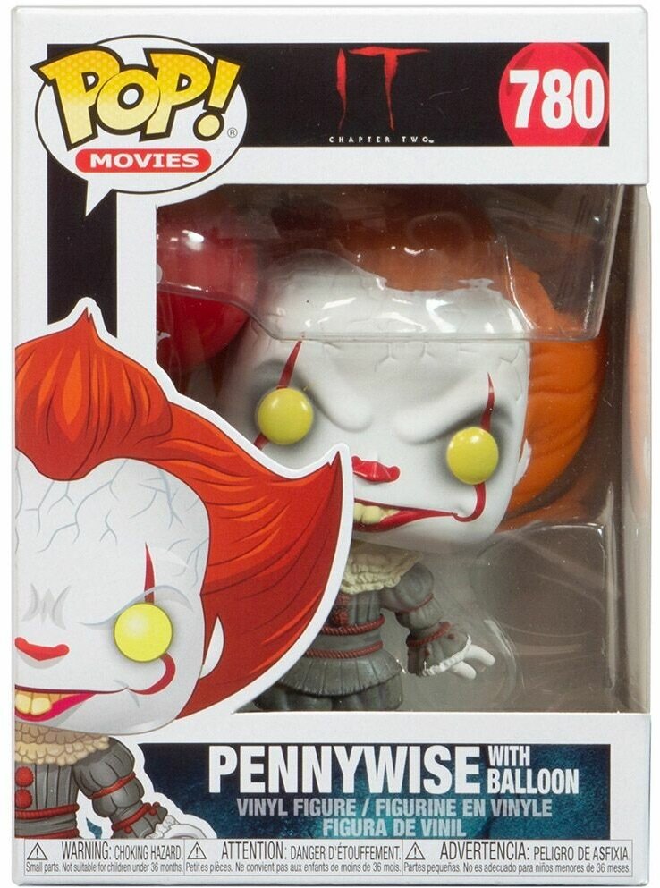 Фигурка Funko POP! Movies. It: Pennywise with Balloon (I Heart Derry)