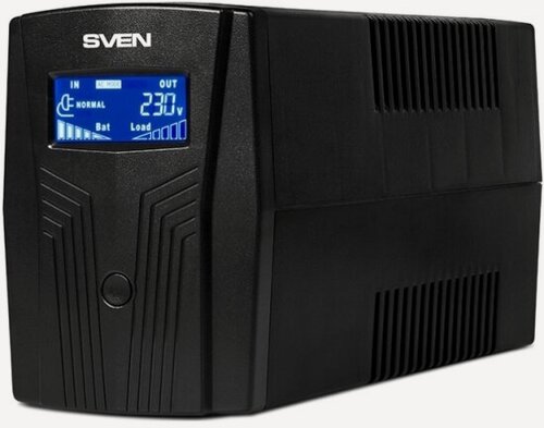 Изображение товара Источник бесперебойного питания Sven Pro 650, line-interactive, 650VA/390W