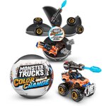 Игровой набор ZURU 5 surprise Monster Trucks Color Change 77422 - изображение