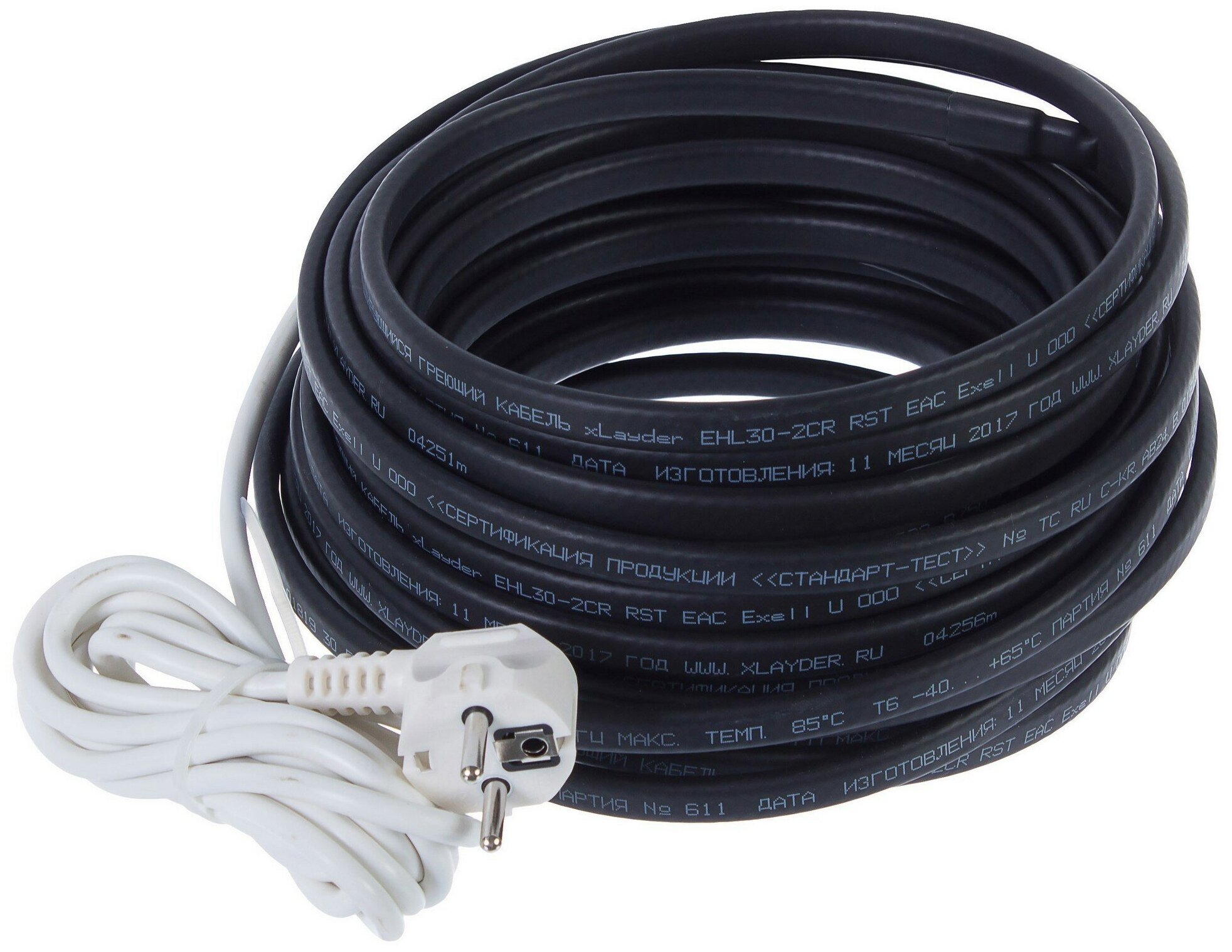 Греющий кабель саморегулирующийся xLayder Pipe EHL-30CR