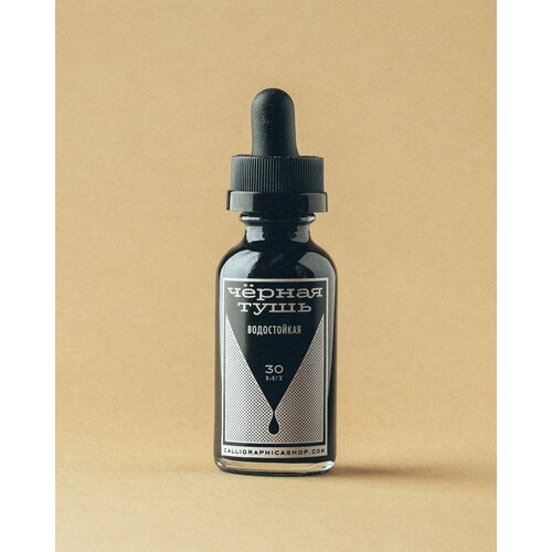 Водостойкая тушь Calligraphica Super Black WR