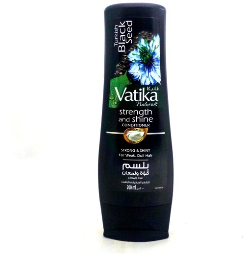 Кондиционер для волос Dabur VATIKA BLACK SEED «Сила и блеск», 200 мл