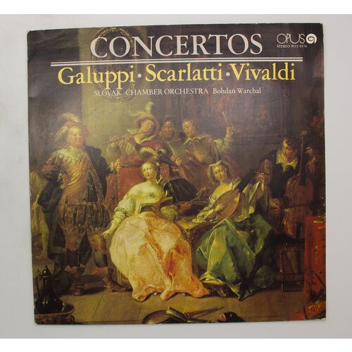 Виниловая пластинка Slovak Chamber Orchestra - Concertos виниловая пластинка eskoslovensk historick organy j haydn j k va hal ferdinand klinda slovak chamber orchestra bohdan warchal lp