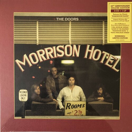 джин the london 1 original blue великобритания 0 7 л Рок WM The Doors — MORRISON HOTEL (50TH ANNIVERSARY) (Limited Deluxe Box Set/LP+2CD)