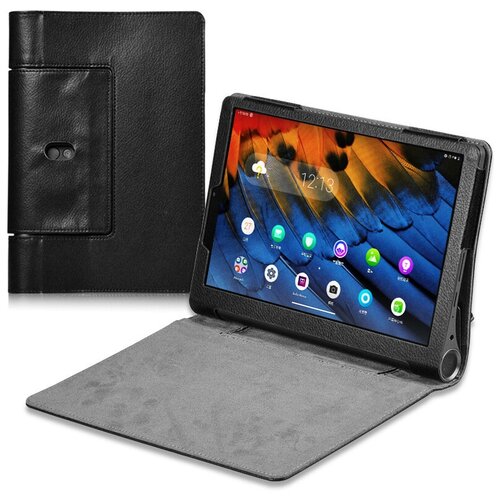 фото Чехол-обложка mypads для lenovo yoga smart tab yt-x705f 64gb с подставкой черный
