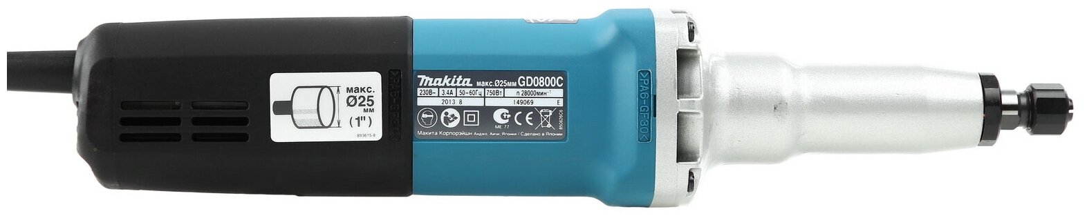 Гравер Makita GD0800C, 750 Вт - фотография № 3