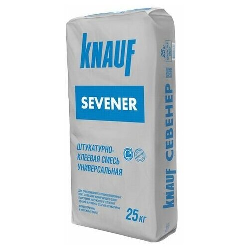 Строительная смесь KNAUF Sevener 25 л 25 кг серый мешок строительная смесь knauf perlfix 26 25 л 30 кг серый мешок