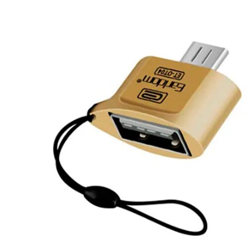 Адаптер переходник OTG с USB на Micro USB Earldom ET-OT04 адаптер переходник otg с usb на micro usb earldom et ot04