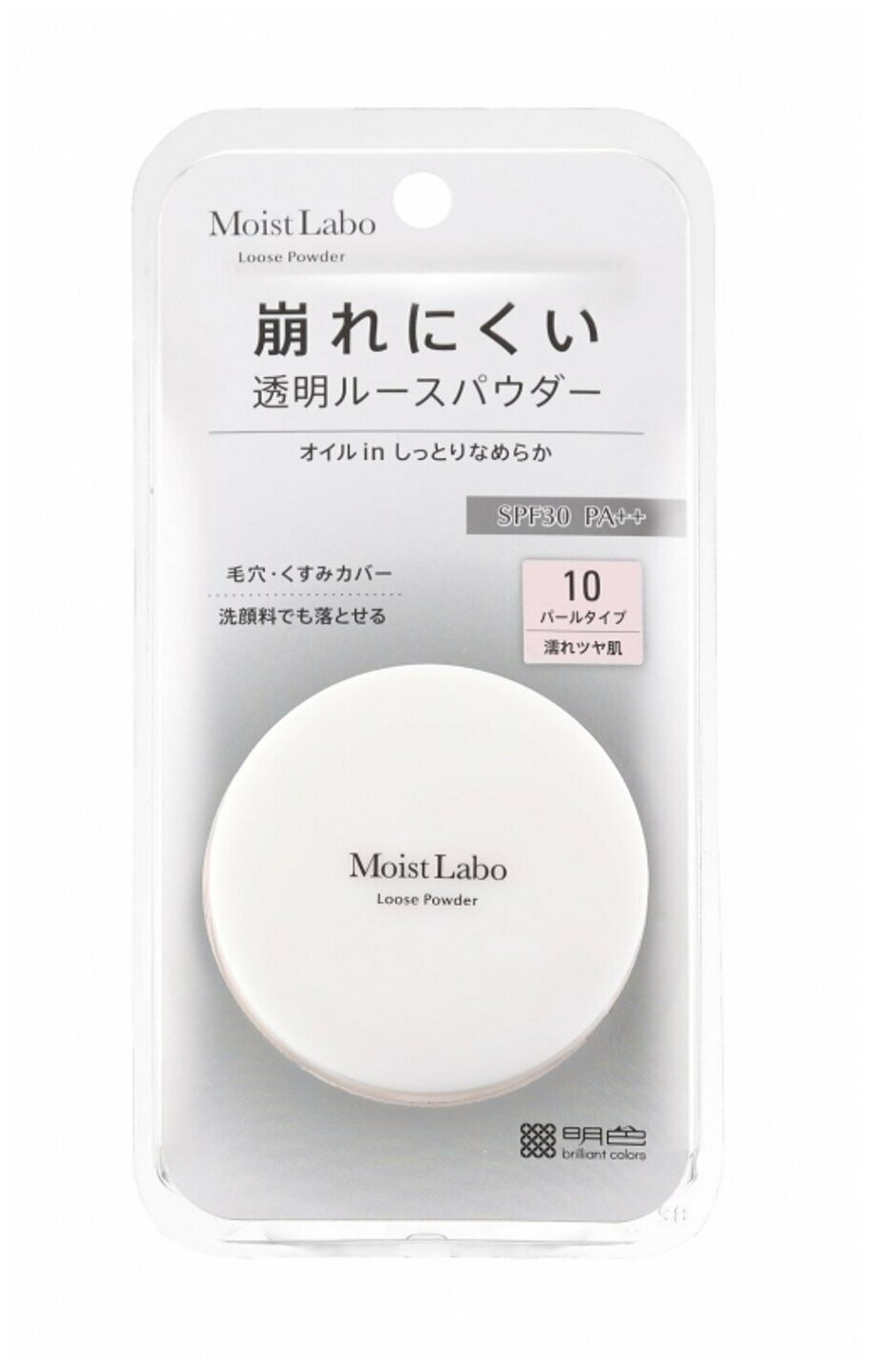 Meishoku Moist-Labo BB Loose Powder Пудра рассыпчатая минеральная, тон 10, жемчужный, арт. 232442