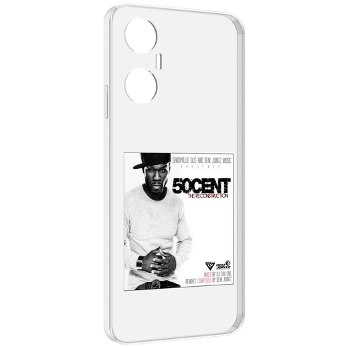 Чехол MyPads 50 Cent - The Reconstruction для Infinix Hot 20 5G задняя-панель-накладка-бампер