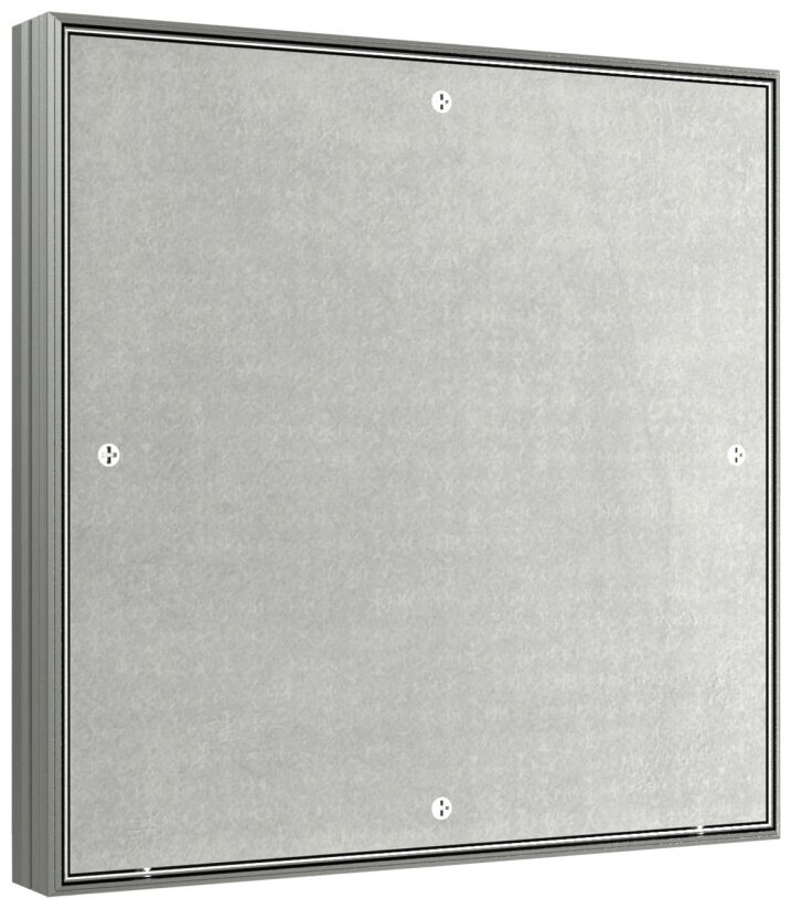 Ревизионный люк D6060 CERAMO настенный под плитку EVECS серебристый - фотография № 7