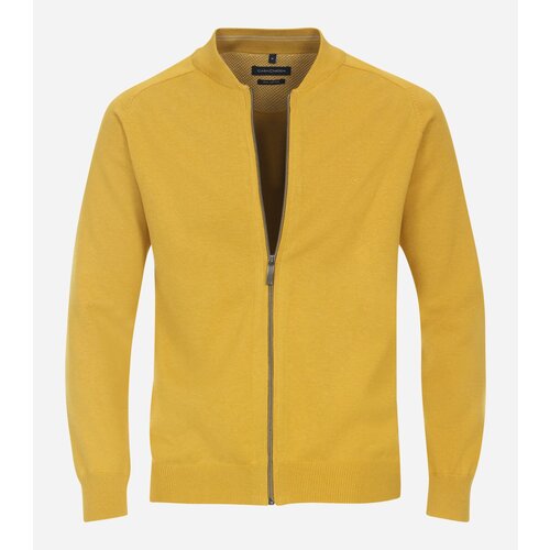 Джемпер CasaModa, длинный рукав, силуэт полуприлегающий, средней длины, размер 6XL, желтый