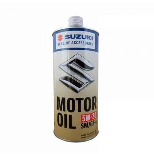 Синтетическое моторное масло SUZUKI Motor Oil 5W-30 SM/GF-4, 4 л, 3.8 кг, 1 шт