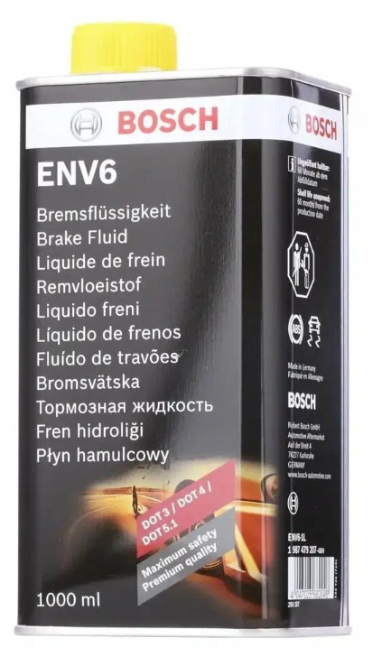 Тормозная жидкость Bosch ENV6, 1л