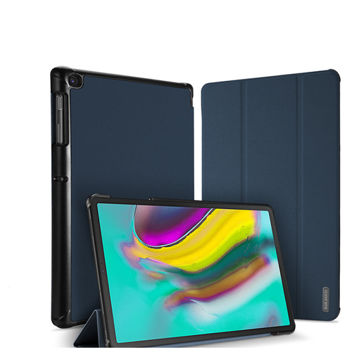 Чехол-книжка MyPads для Samsung Galaxy Tab S6 10.5 SM-T860 / T865 с функцией засыпания синий