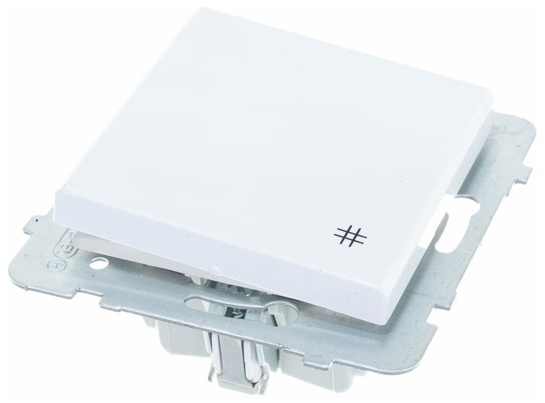 Sonata Белый Выключатель перекрестный (сх.7), без рамки, OSPEL LP4RM00 (1 шт.) - фотография № 2
