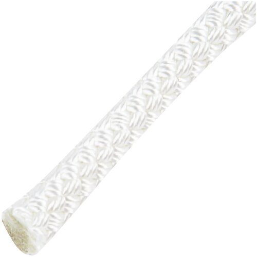 Фал капроновый полиамид 14 мм цвет белый, 10 м/уп.