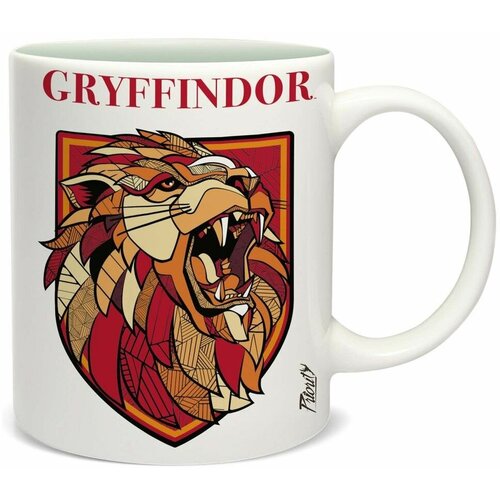Кружка сувенирная 300 мл. Гриффиндор (керамика) в подарочной упаковке