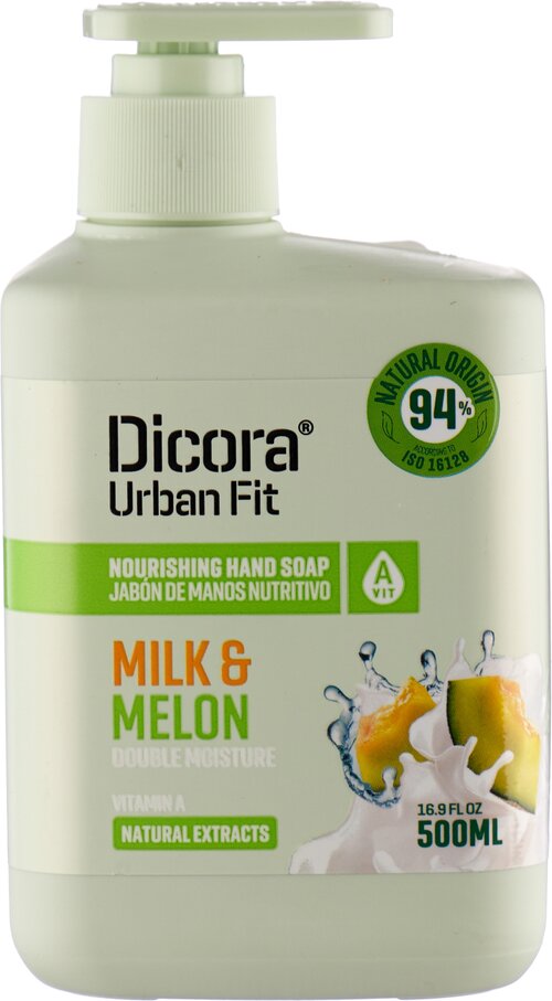 Мыло жидкое DICORA URBAN FIT молоко И дыня 500 мл