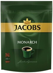 Кофе растворимый Jacobs Monarch, пакет, 38 г