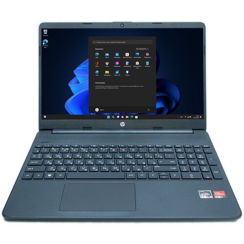 Ноутбук HP Laptop 15S 156 FHD IPSAMD Ryzen 3 5300U 26ГГц8Гб DDR4 RAM256Гб SSDAMD Radeon GraphicsWindows 11 ProРусская клавиатура 4230000₽