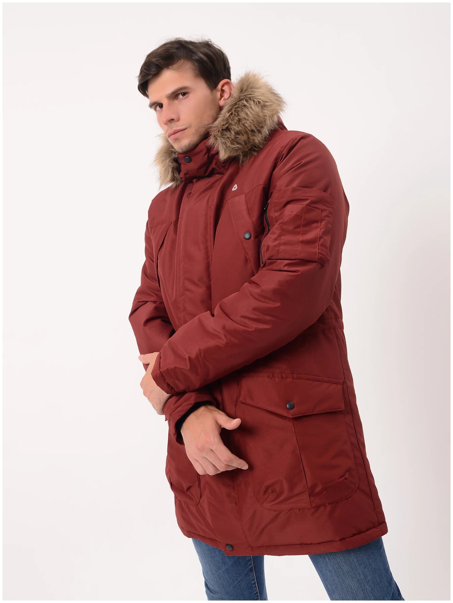 Куртка зимняя Cosmo tex Аляска бургудия 52-54 