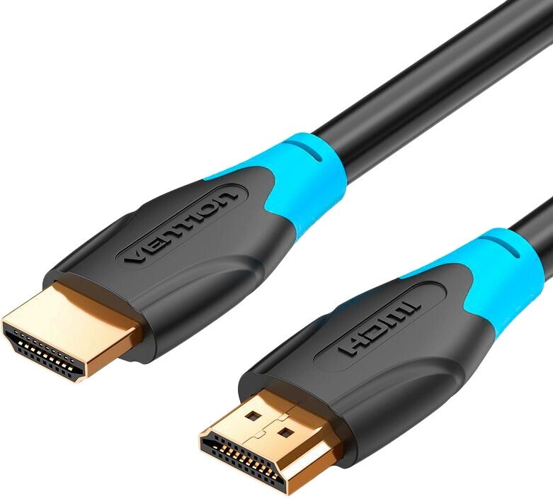 Кабель Vention HDMI(m)/HDMI(m) - 1 м (AACBF) Кабель Vention HDMI High speed v2.0 with Ethernet 19M/19M - 1м AACBF