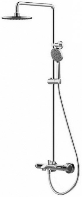 Душевая колонна с термостатическим смесителем для ванны Bravat Waterfall, арт. F639114C-A2-RUS