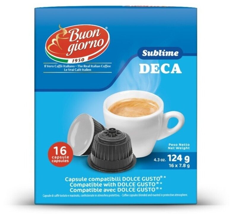Dolce Gusto Sublime Deca (16капсул) - фотография № 4