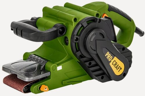Изображение товара Ленточная машина Procraft PBS1600 + струбцины, 1010Вт, лента 533х76мм