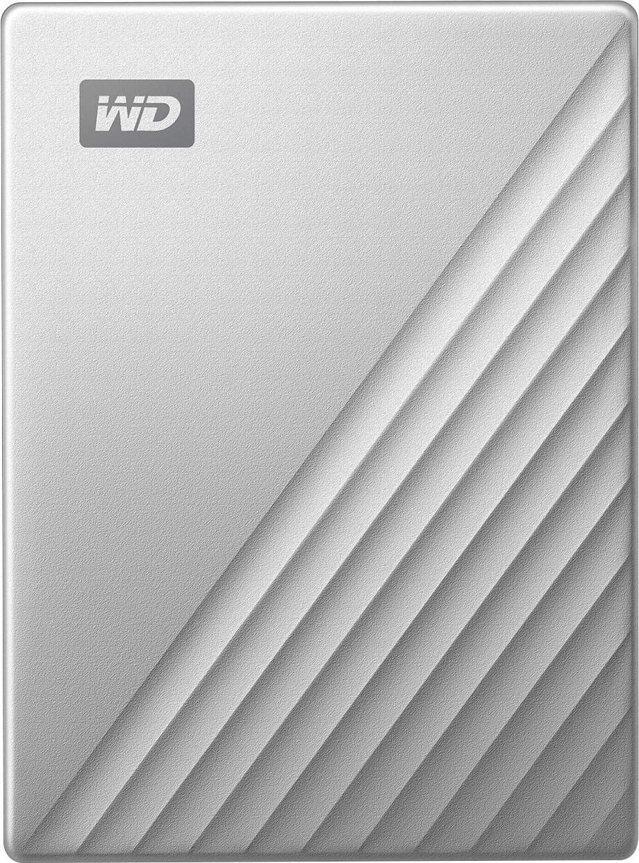 Внешние HDD/ Portable HDD 1TB WD My Passport ULTRA (Silver) USB-C/USB 3.2 Gen1 110x82x13mm 130g /12 мес./ WDBC3C0010BSL-WESN