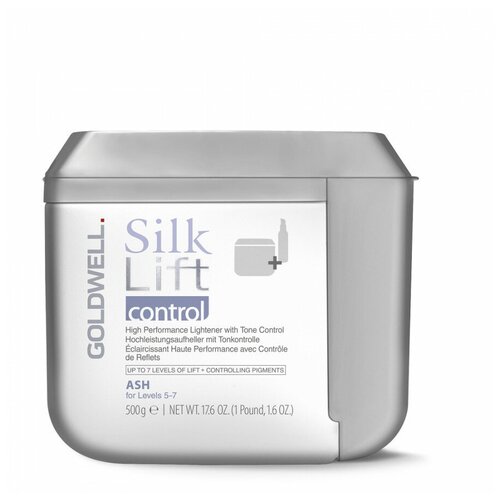 Goldwell Осветляющий порошок Silk Lift Control Ash Level 5-7, 500 мл