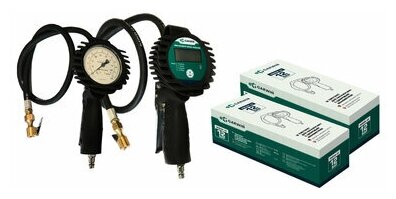 GARWIN PRO 806006-03 Пистолет для накачки шин с цифровым манометром, 12 бар - фото №5