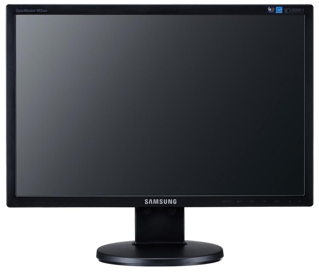 19" Монитор Samsung SyncMaster 943NW, 1440x900, 75 Гц, TN, черный